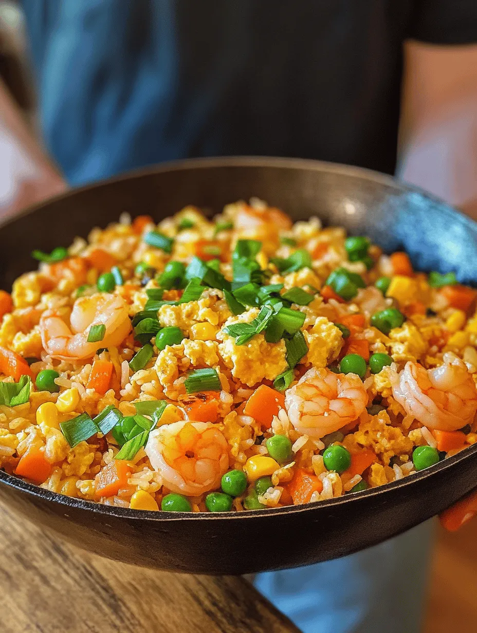 Ajun Shrimp Fried Rice is a delightful and flavorful dish that perfectly embodies the essence of Asian cuisine. This vibrant meal is not only a feast for the senses but also a celebration of simplicity, versatility, and nutrition. Whether you are navigating the hustle and bustle of a busy weeknight or hosting a special occasion, Ajun Shrimp Fried Rice offers an ideal solution. It can be tailored to individual preferences, making it a go-to recipe for families and gatherings alike.