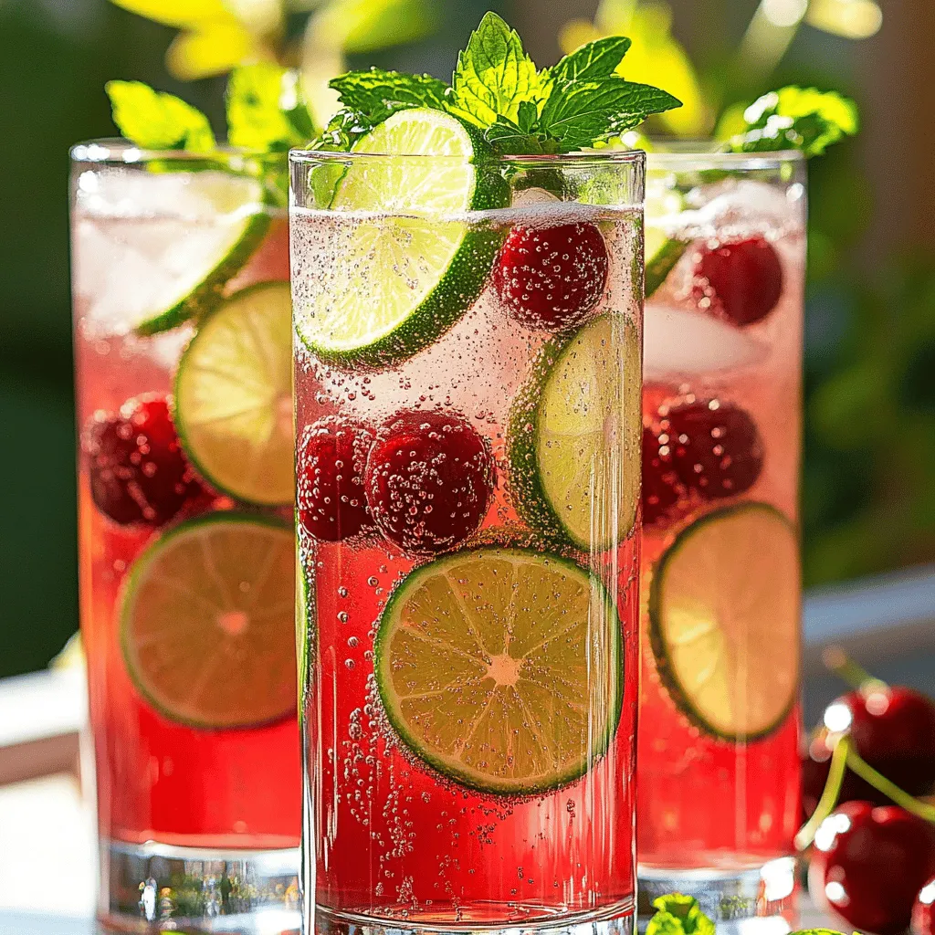 As the warm sun graces us with long summer days, few things can quench your thirst quite like a refreshing glass of Cherry Limeade. This delightful beverage is a perfect blend of sweet and tangy flavors, making it an ideal companion for picnics, barbecues, or simply lounging by the pool. The vibrant colors and invigorating taste of Cherry Limeade not only refresh the palate but also evoke the essence of summertime fun.