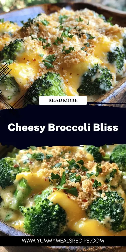 Discover the ultimate comfort food with this cheesy broccoli casserole recipe! Perfect for family dinners and gatherings, this dish combines fresh broccoli, creamy cheese, and rice for a flavorful experience everyone will love. It's versatile, so you can easily customize it to suit any dietary preference. Don't miss out on making this crowd-pleaser—click through to explore the full recipe and tips to create the perfect cheesy broccoli casserole today!