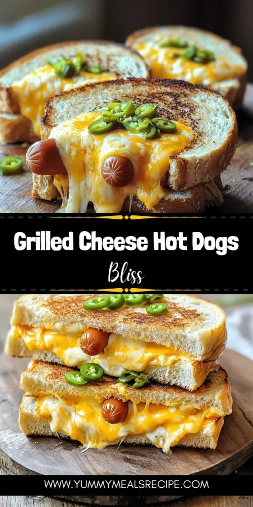 Discover the delicious fusion of Grilled Cheese Hot Dogs, the ultimate comfort food combo! This creative recipe combines the gooey goodness of grilled cheese with savory hot dogs, making it perfect for gatherings or cozy nights in. Easy to prepare, it's a fun twist on two classic favorites that you can customize with your favorite ingredients. Click to explore the full recipe and impress your family and friends with this mouthwatering dish!