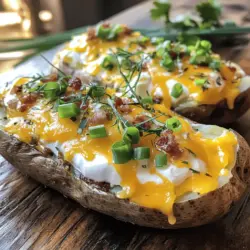 Indulge in Gourmet Goodness: Premium Loaded Twice Baked Potatoes Recipe