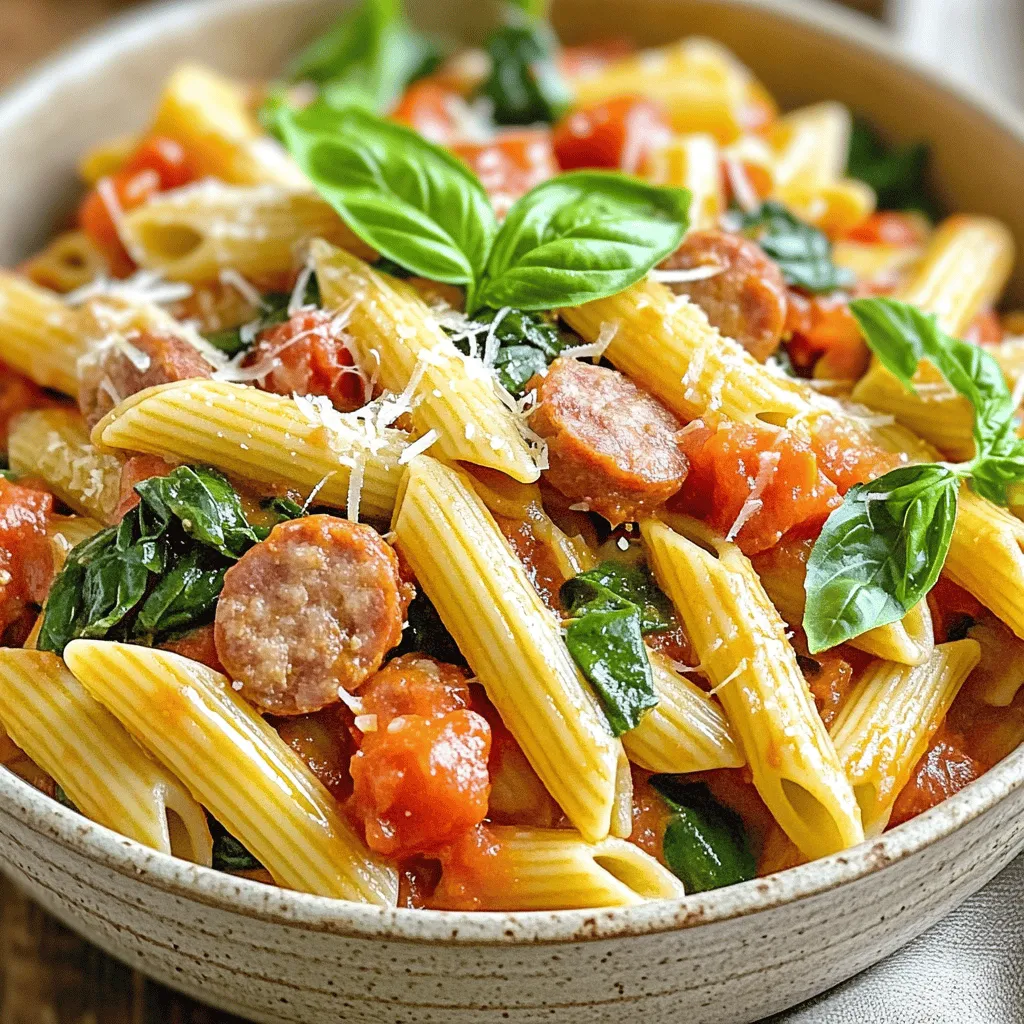 The choice of pasta can significantly affect the overall dish, and in this recipe, we’ll focus on two popular varieties: penne and fusilli. Both types of pasta are excellent at holding sauces due to their unique shapes. Penne, with its cylindrical form and diagonal cut ends, creates pockets that catch the sauce, ensuring that each bite is full of flavor. On the other hand, fusilli, with its spiral shape, not only adds visual appeal but also clings to sauces beautifully, making it a favorite in many pasta dishes.